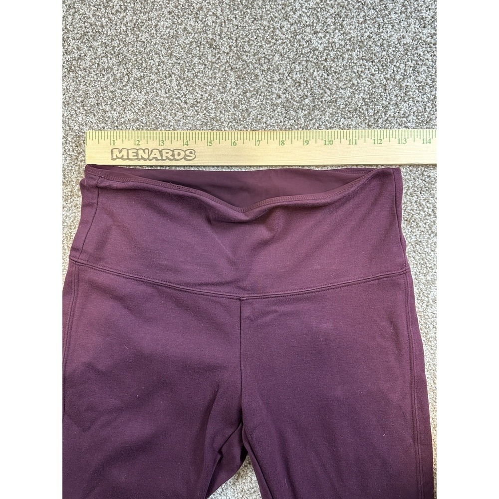 White House Black Market Burgundy Leggings Size Small - Picture 6 of 9